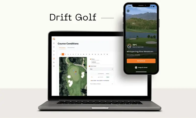 Drift Golf project screen