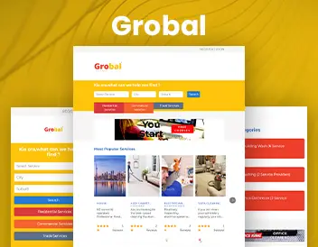 Grobal project screen
